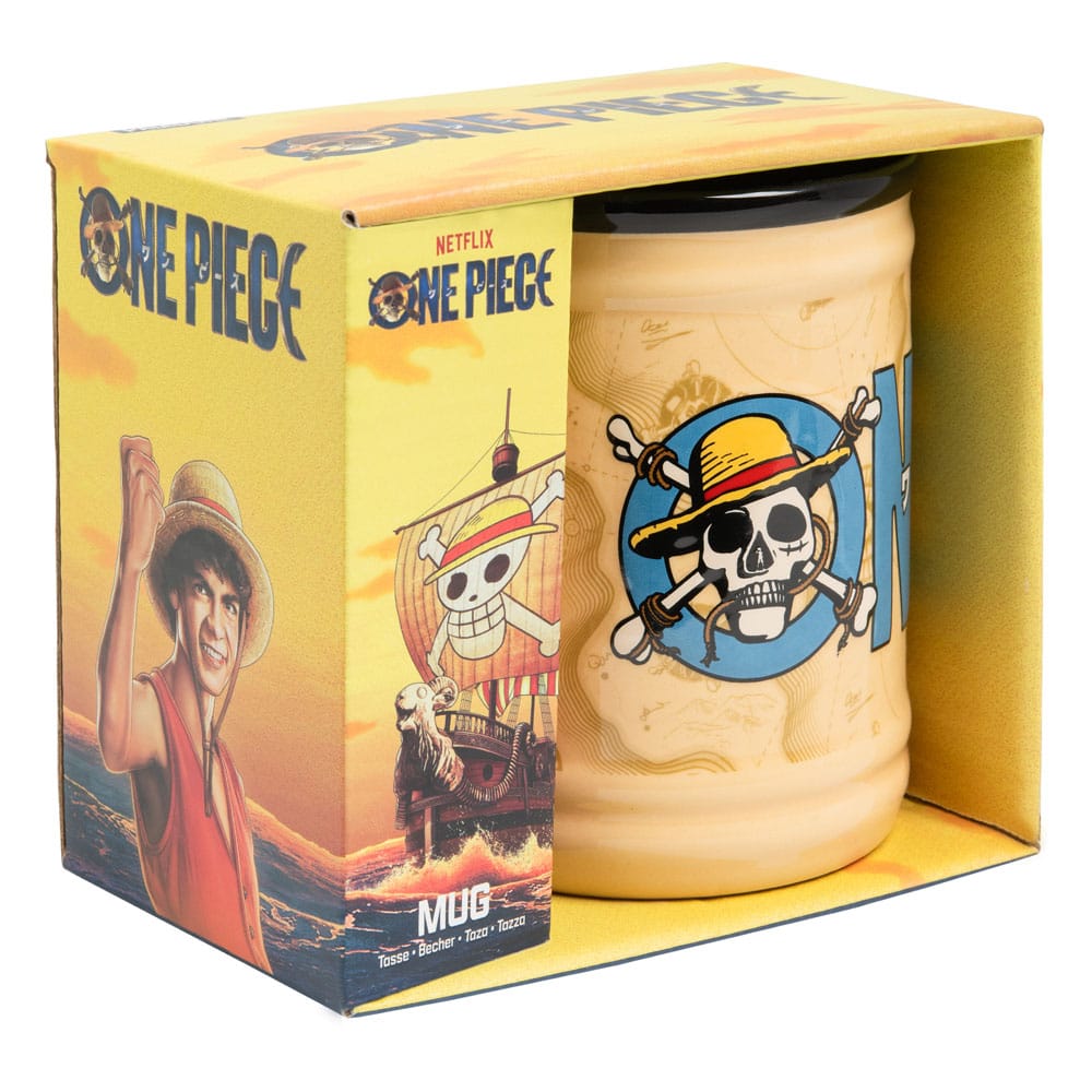 One Piece Shaped Mug Jolly Roger Paladone Products