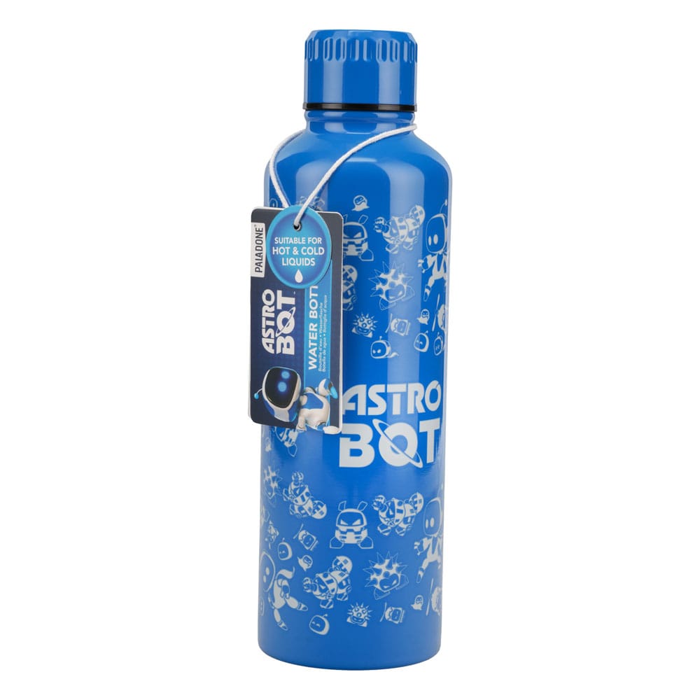 Astro Bot Metal Water Bottle All over print Astro Bot Paladone Products