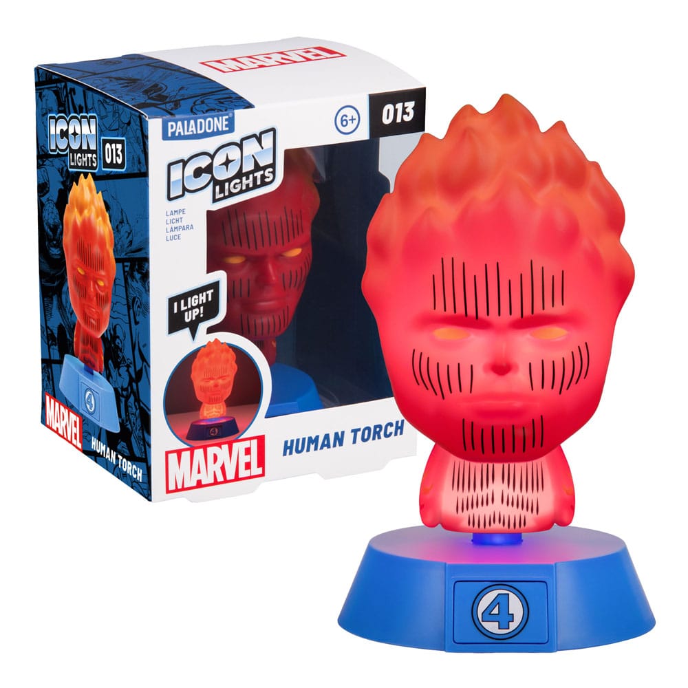 Fantastic Four Icons Light Human Torch Paladone Products