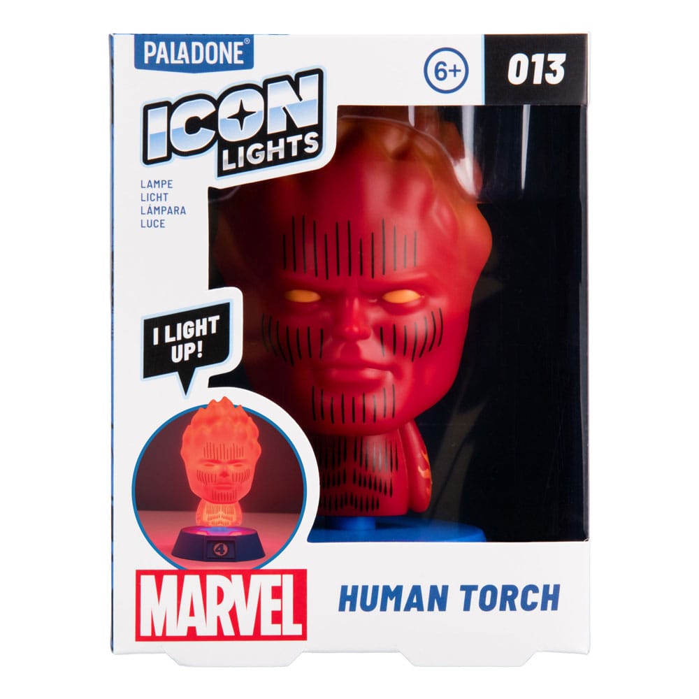 Fantastic Four Icons Light Human Torch Paladone Products