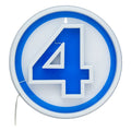 Fantastic Four LED Wall Lamp Light Logo Neon Paladone Products
