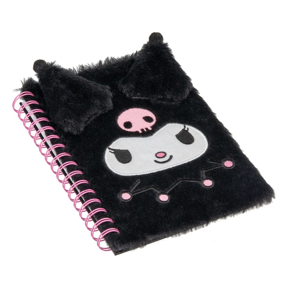 Sanrio Notebook Kuromi Fluffy Paladone Products