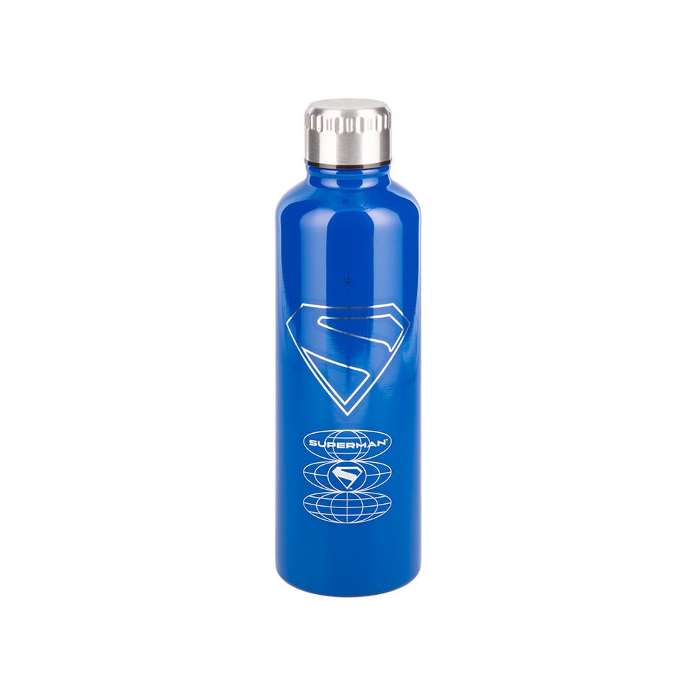 DC Comics Metal Water Bottle Superman Theatrical Paladone Products