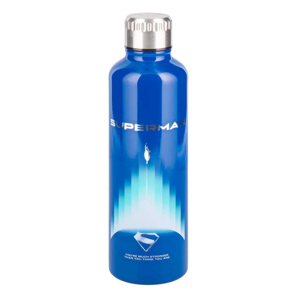 DC Comics Metal Water Bottle Superman Theatrical Paladone Products