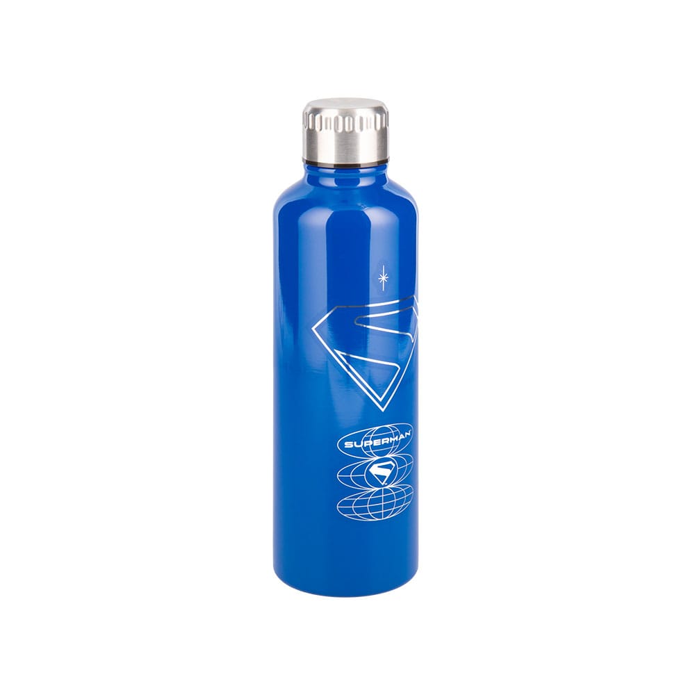 DC Comics Metal Water Bottle Superman Theatrical Paladone Products