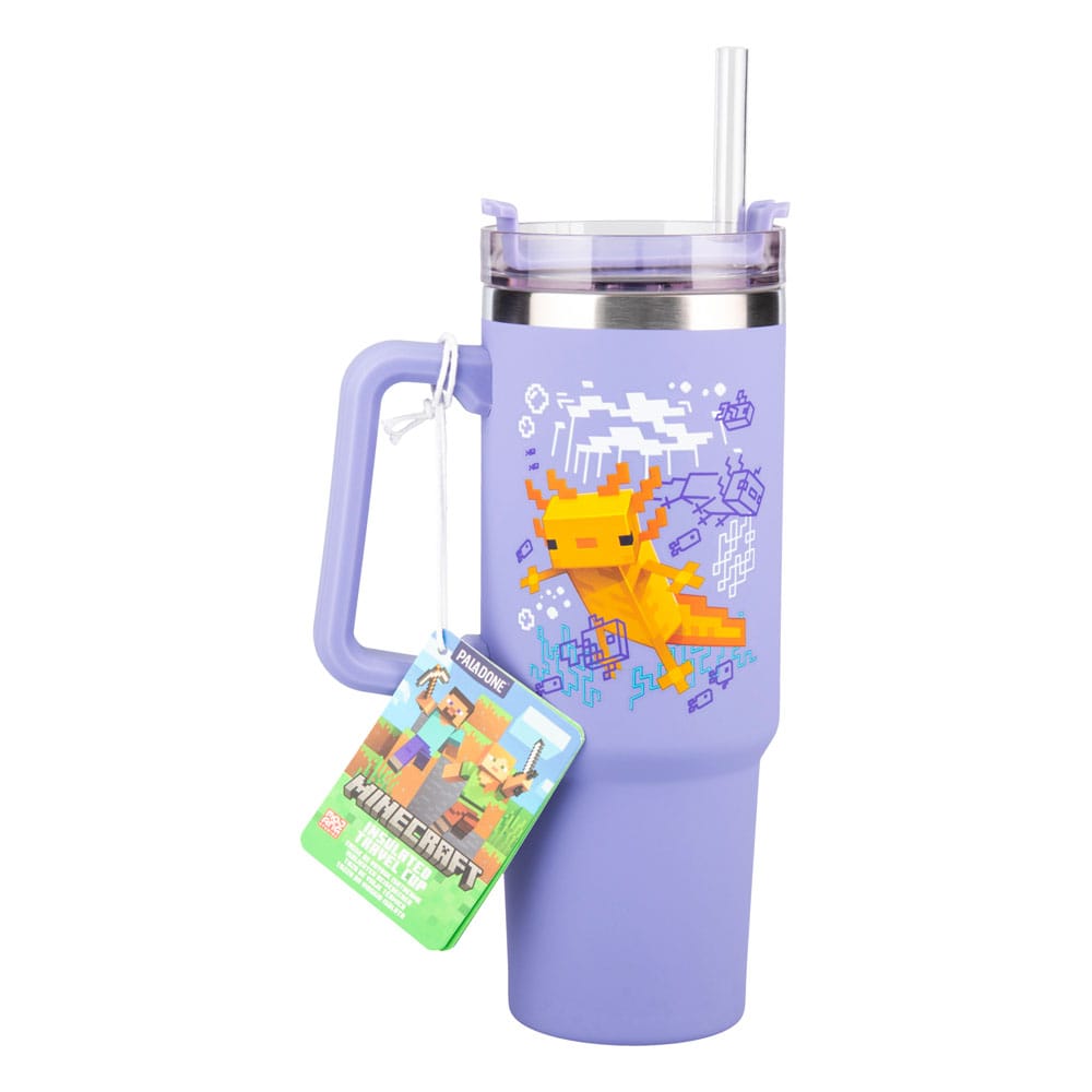 Minecraft Multiway Travel Cup Purple Paladone Products