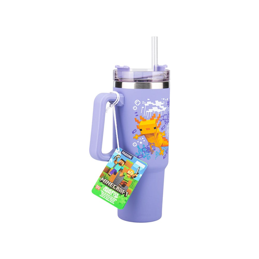 Minecraft Multiway Travel Cup Purple Paladone Products