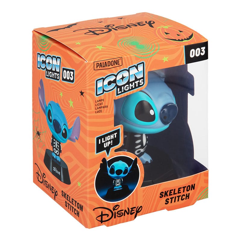 Lilo & Stitch Skeleton Icons Light Stitch Paladone Products