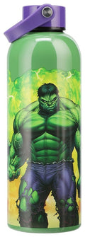 Marvel Universe Metal Water Bottle Hulk with Carry Loop Paladone Products