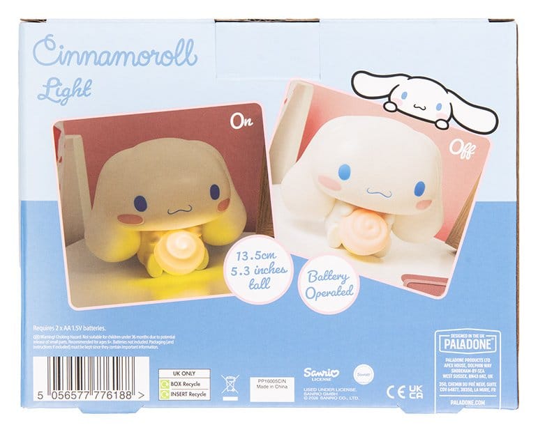 Sanrio GloBuddies Light Cinnamoroll Paladone Products