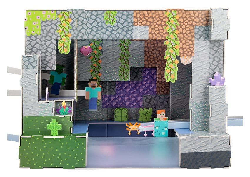Minecraft Construction Kit 3D Scene Paladone Products