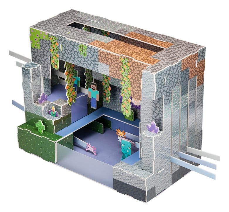 Minecraft Construction Kit 3D Scene Paladone Products