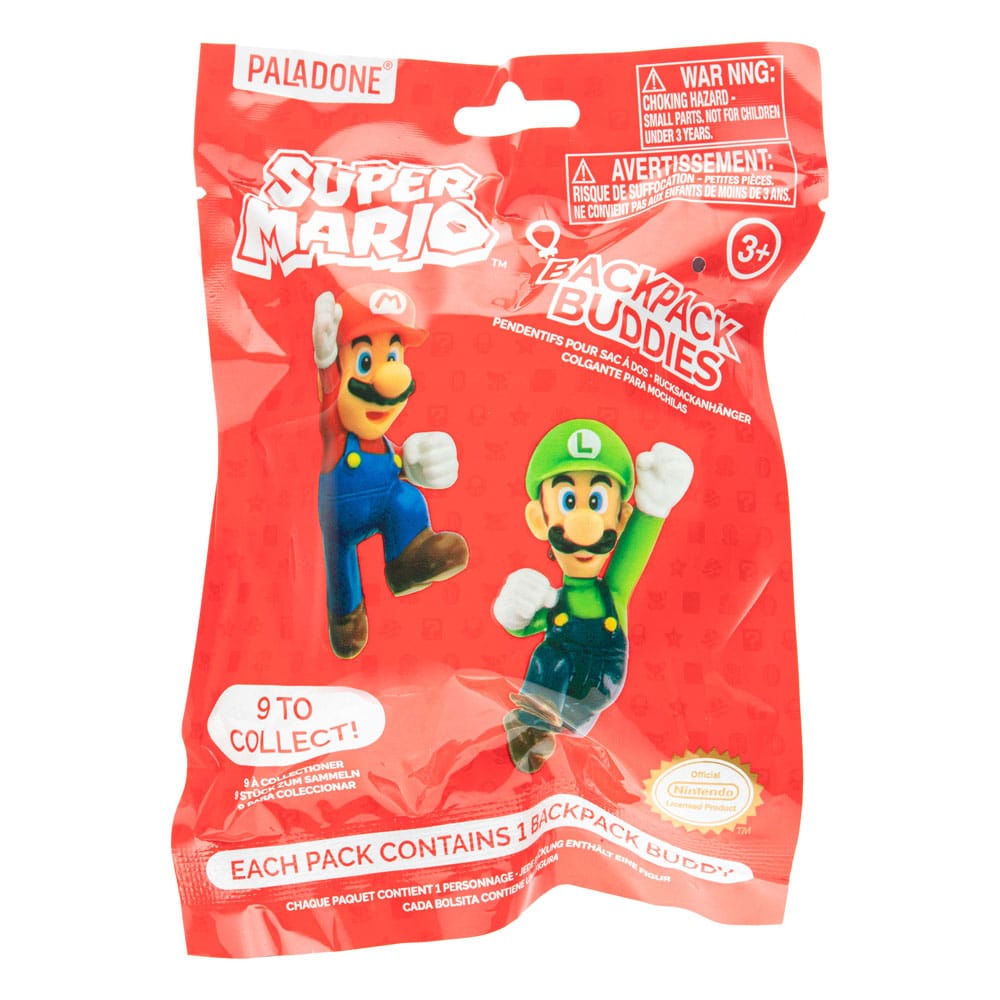 Super Mario Backpack Buddies Mystery Bags Display 24 Paladone Products