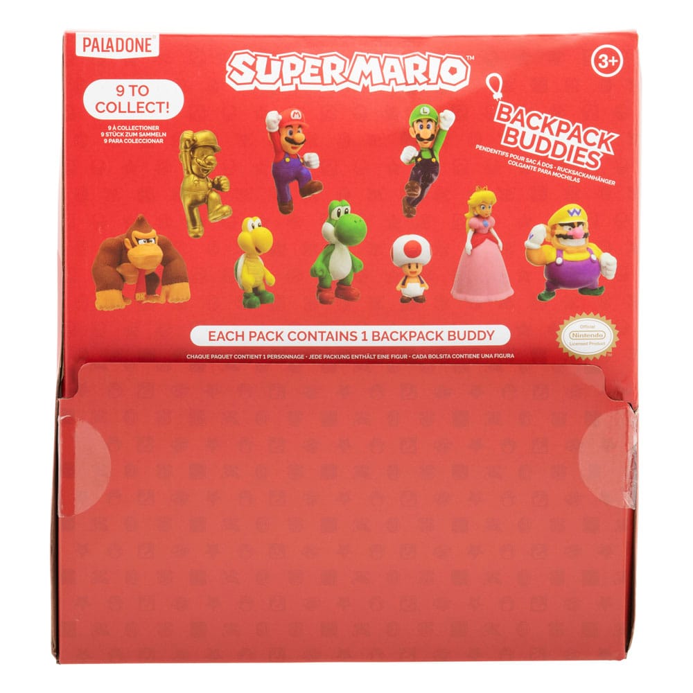 Super Mario Backpack Buddies Mystery Bags Display 24 Paladone Products