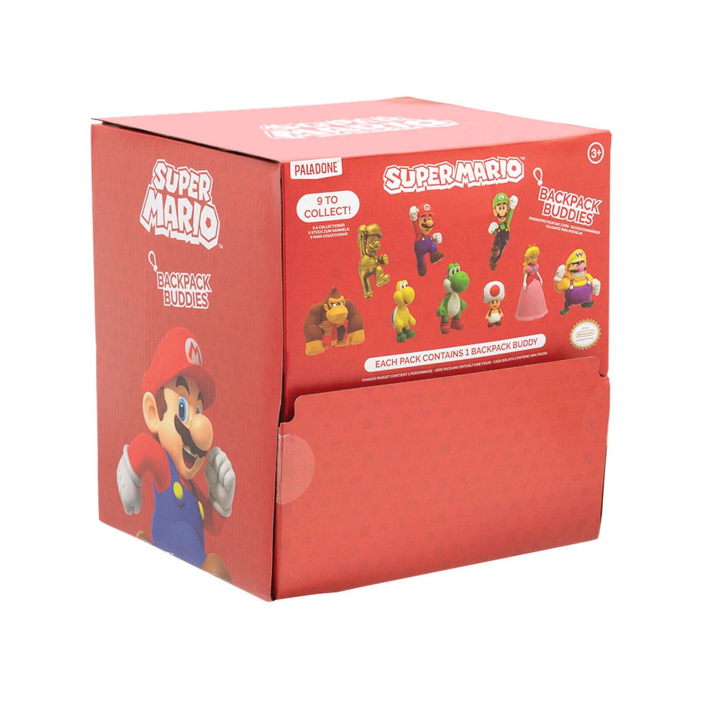 Super Mario Backpack Buddies Mystery Bags Display 24 Paladone Products