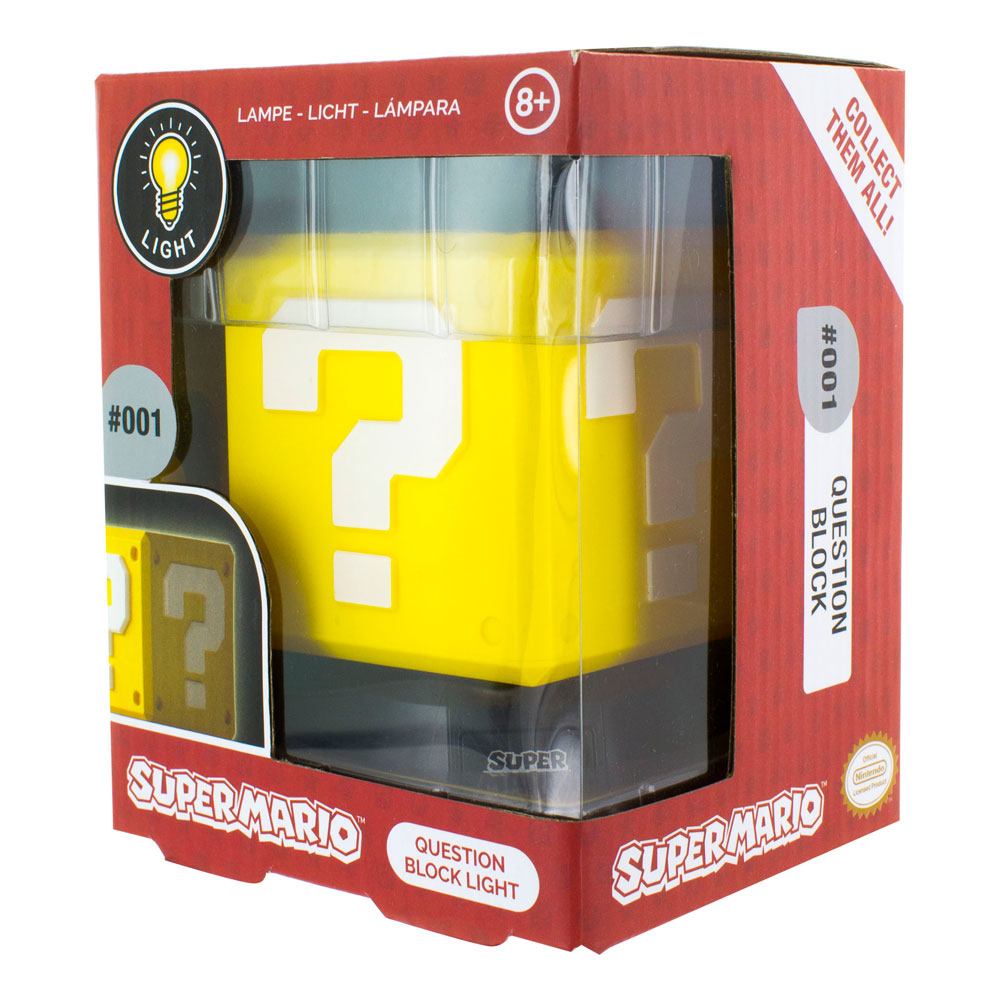 Super Mario 3D Light Question Block Paladone Products