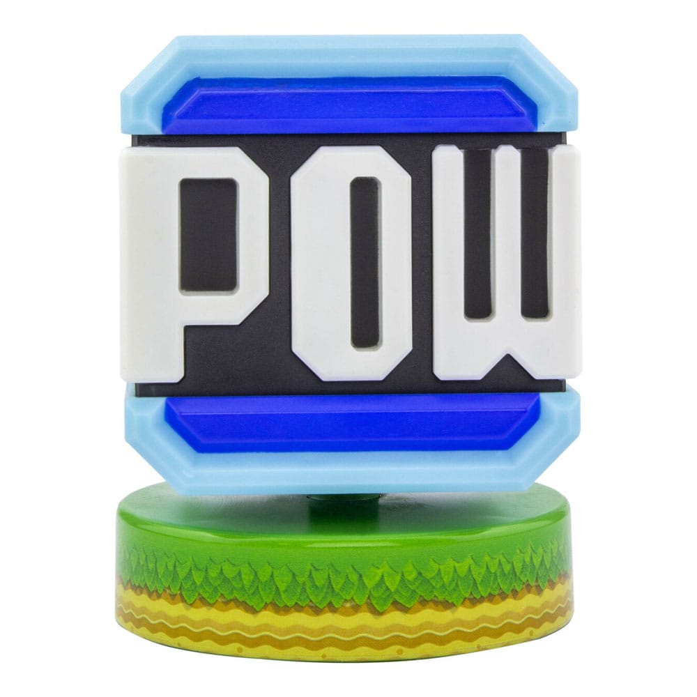 Super Mario Pow Block Icon Light Paladone Products