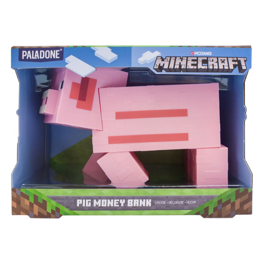 Minecraft Money Bank Treasure Pig Paladone Products