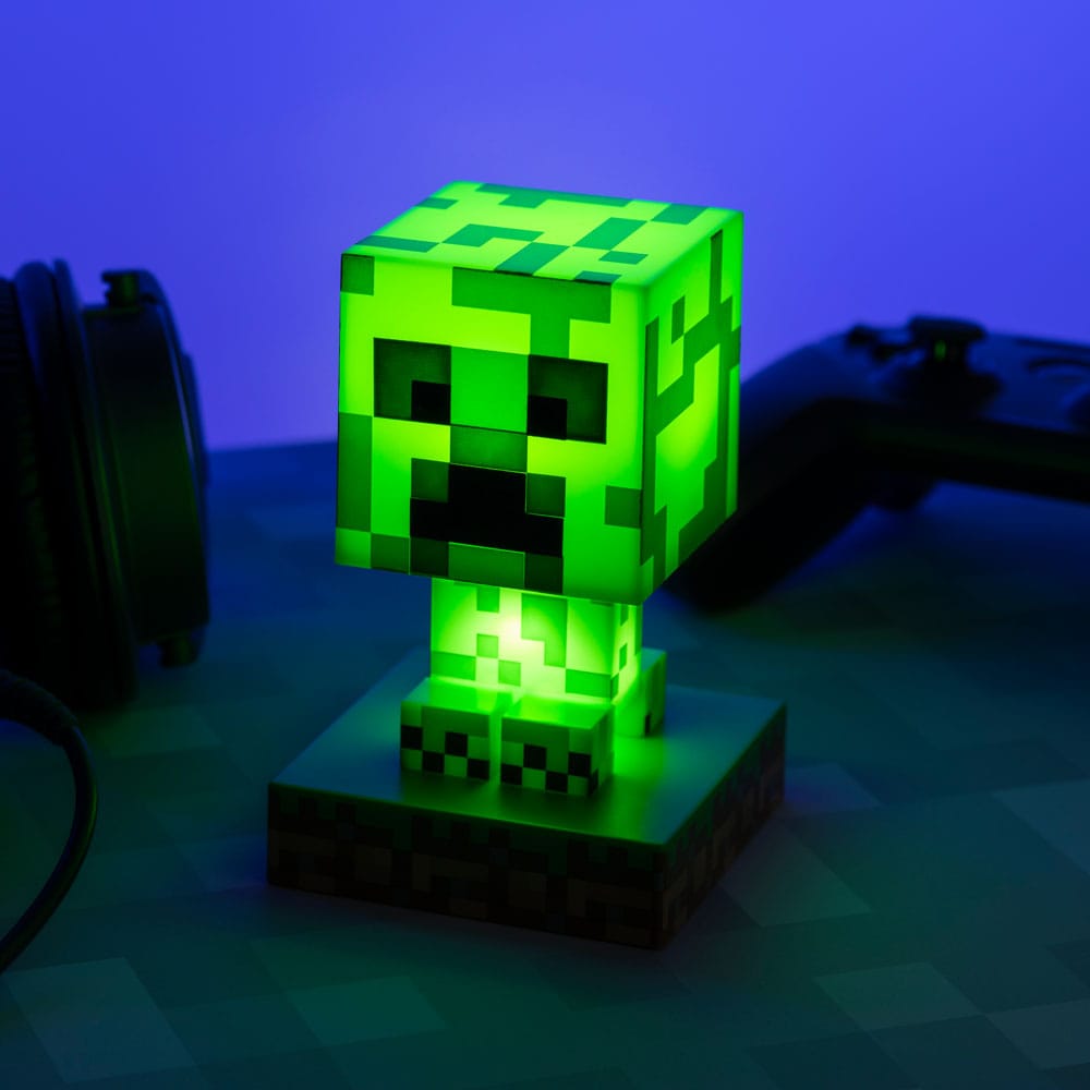 Minecraft Icons Light Creeper Paladone Products