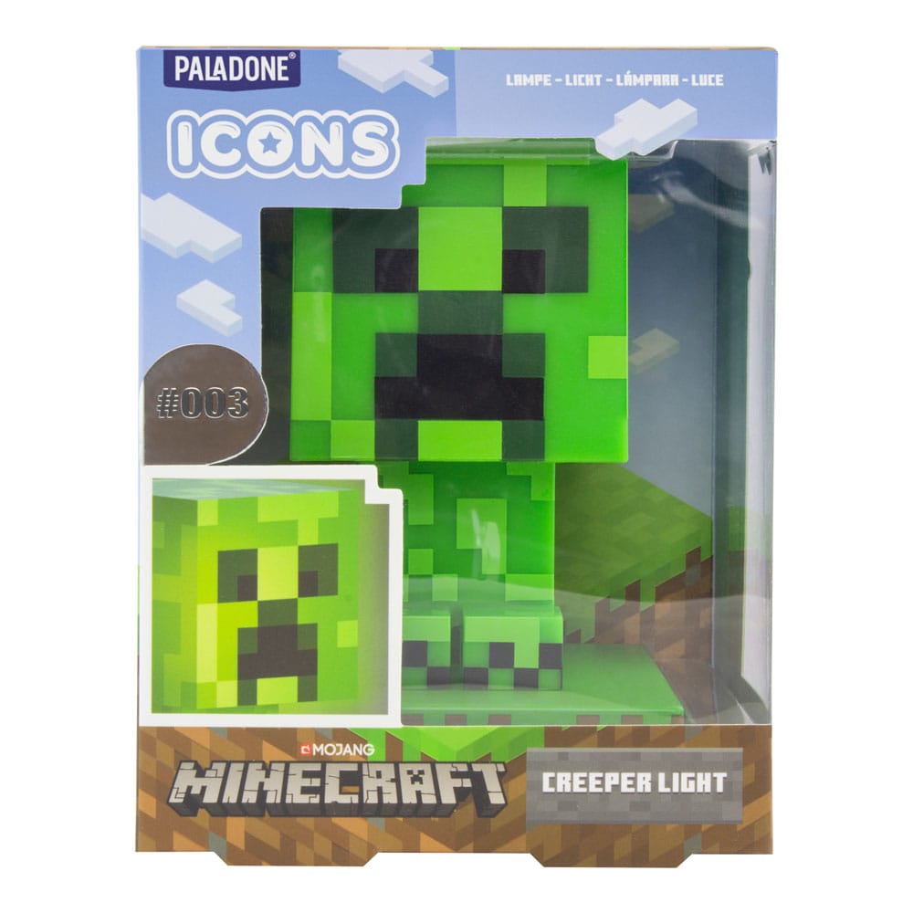 Minecraft Icons Light Creeper Paladone Products