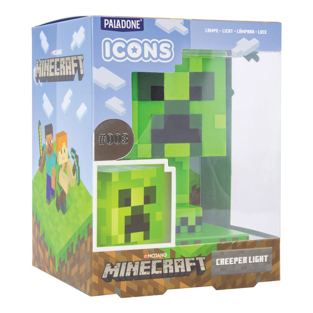 Minecraft Icons Light Creeper Paladone Products