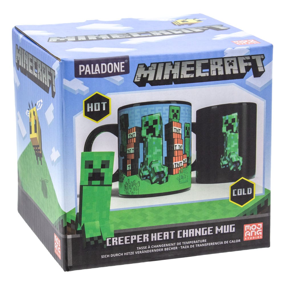 Minecraft Heat Change Mug Creeper Paladone Products