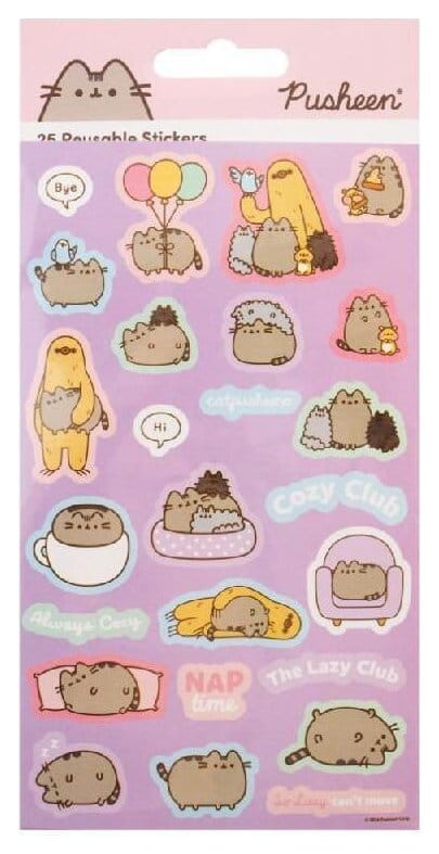 Pusheen Sticker Pack 25 Pyramid International