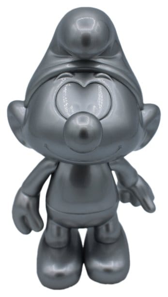 The Smurfs Vinyl Figure Smurf Silver Puppy