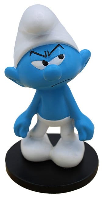 The Smurfs Statue Grouchy Smurf Puppy