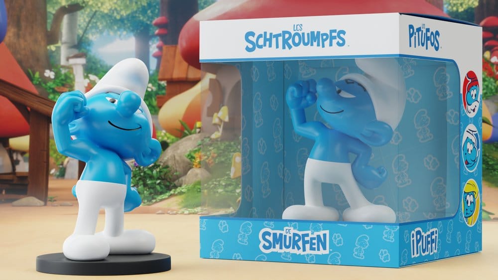 The Smurfs Statue Hefty Smurf Puppy