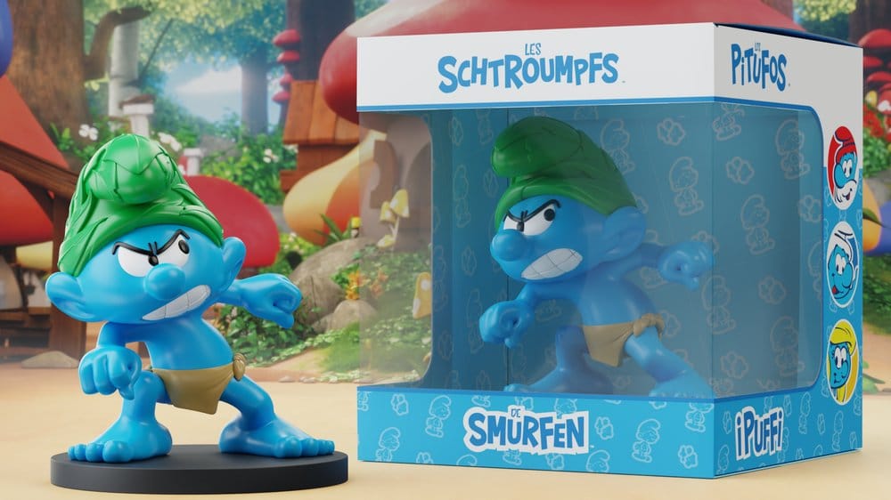 The Smurfs Statue Wild Smurf Puppy