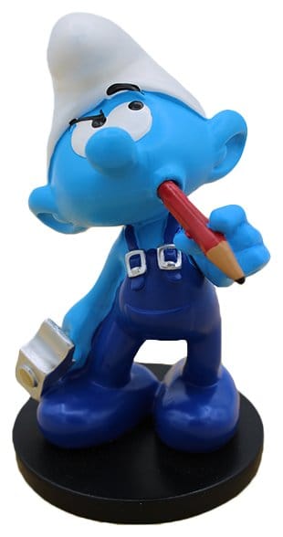 The Smurfs Statue Handy Smurf Puppy