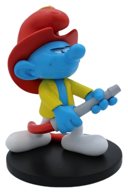 The Smurfs Statue Fireman Smurf Puppy