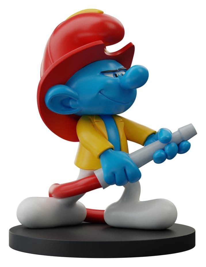 The Smurfs Statue Fireman Smurf Puppy