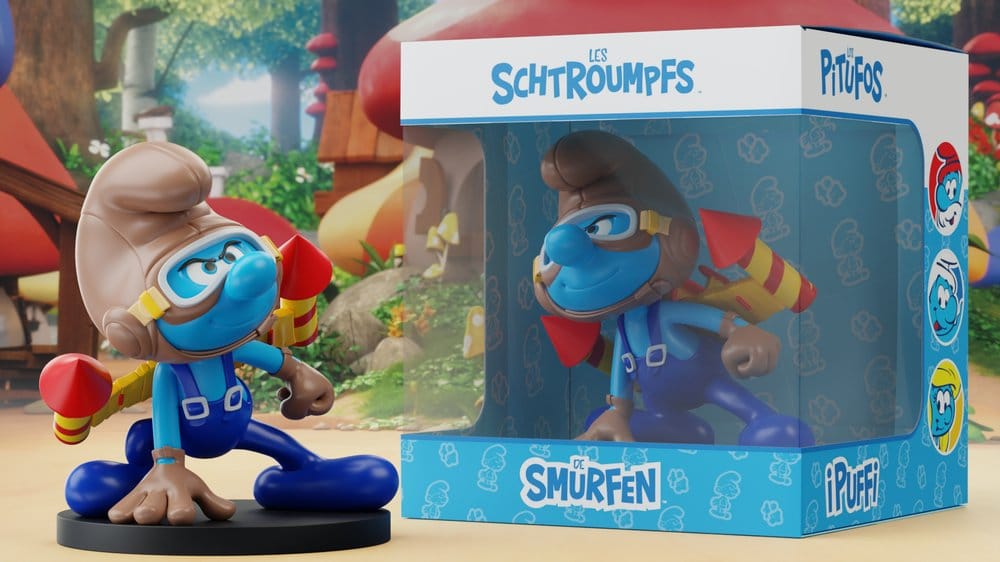 The Smurfs Statue Jetpack Smurf Puppy