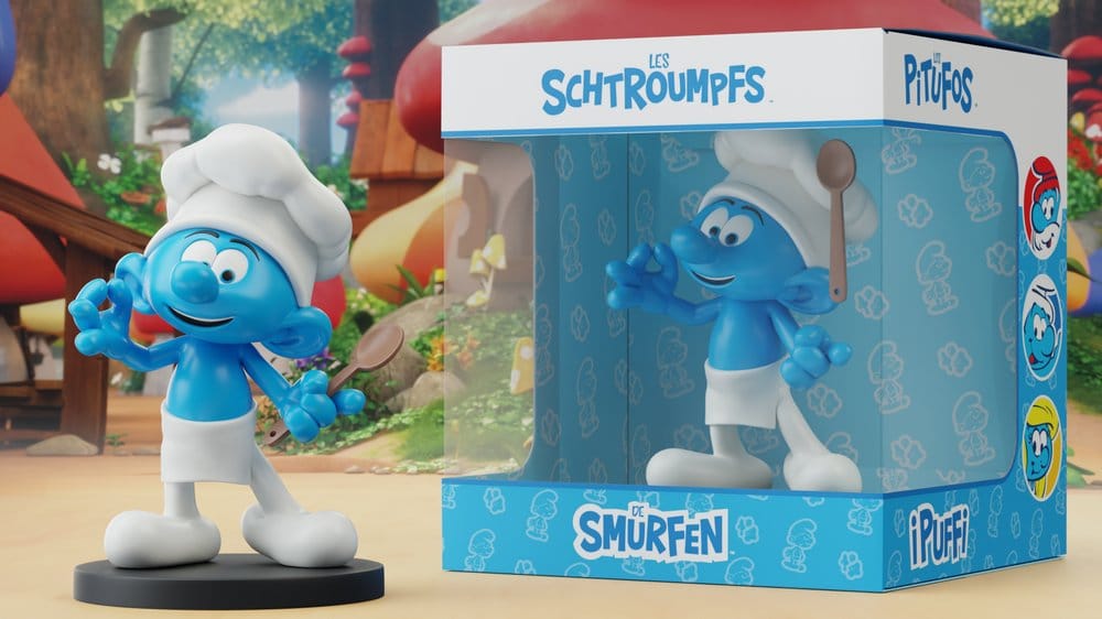 The Smurfs Statue Chef Smurf Puppy