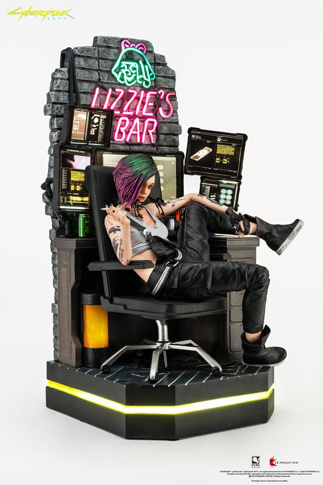 Cyberpunk 2077 Phantom Liberty Statue Judy Alvarez Pure Arts