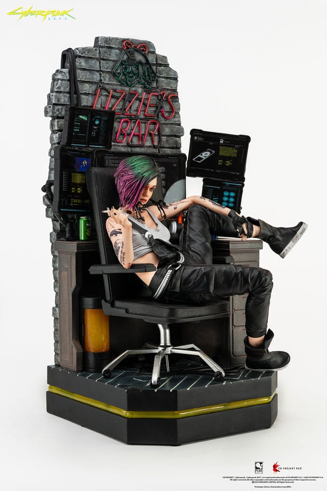 Cyberpunk 2077 Phantom Liberty Statue Judy Alvarez Pure Arts