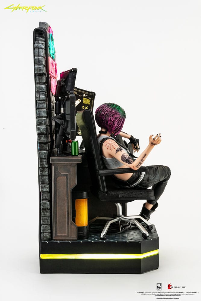 Cyberpunk 2077 Phantom Liberty Statue Judy Alvarez Pure Arts