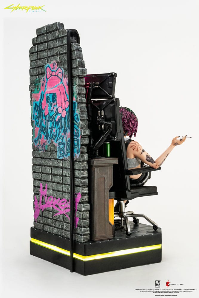 Cyberpunk 2077 Phantom Liberty Statue Judy Alvarez Pure Arts