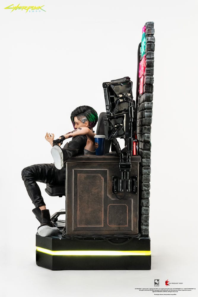 Cyberpunk 2077 Phantom Liberty Statue Judy Alvarez Pure Arts