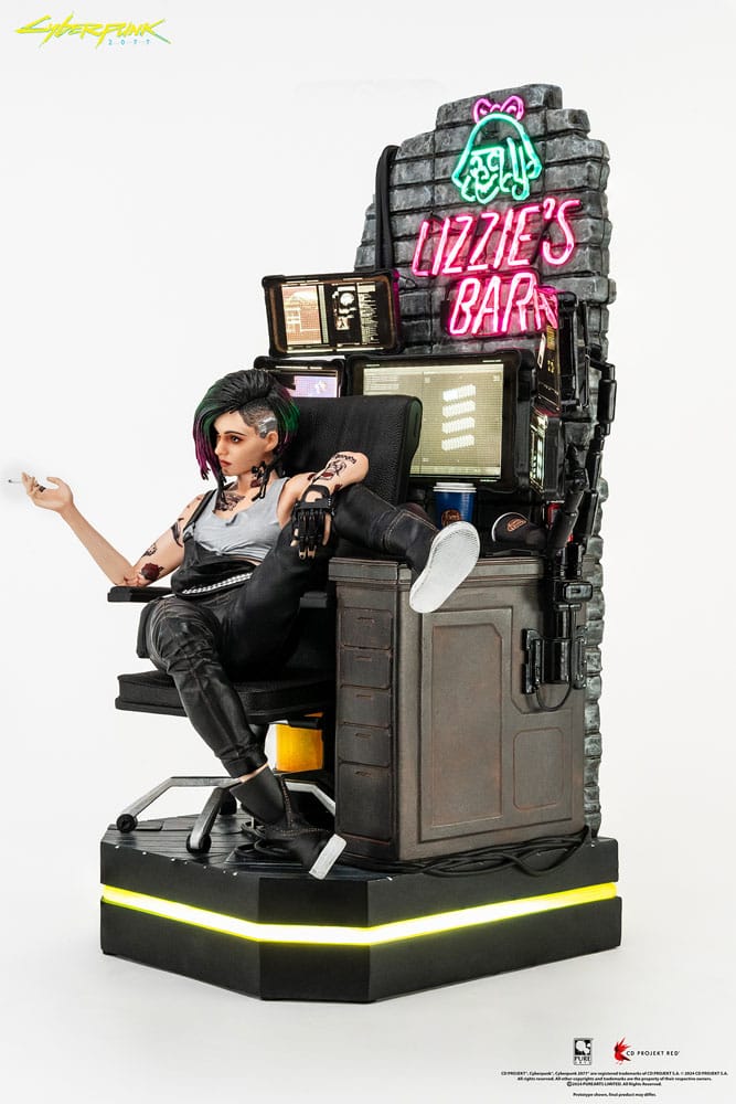 Cyberpunk 2077 Phantom Liberty Statue Judy Alvarez Pure Arts