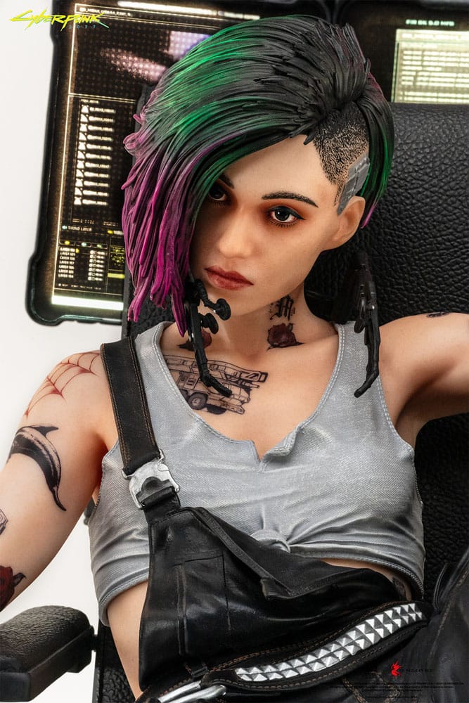 Cyberpunk 2077 Phantom Liberty Statue Judy Alvarez Pure Arts