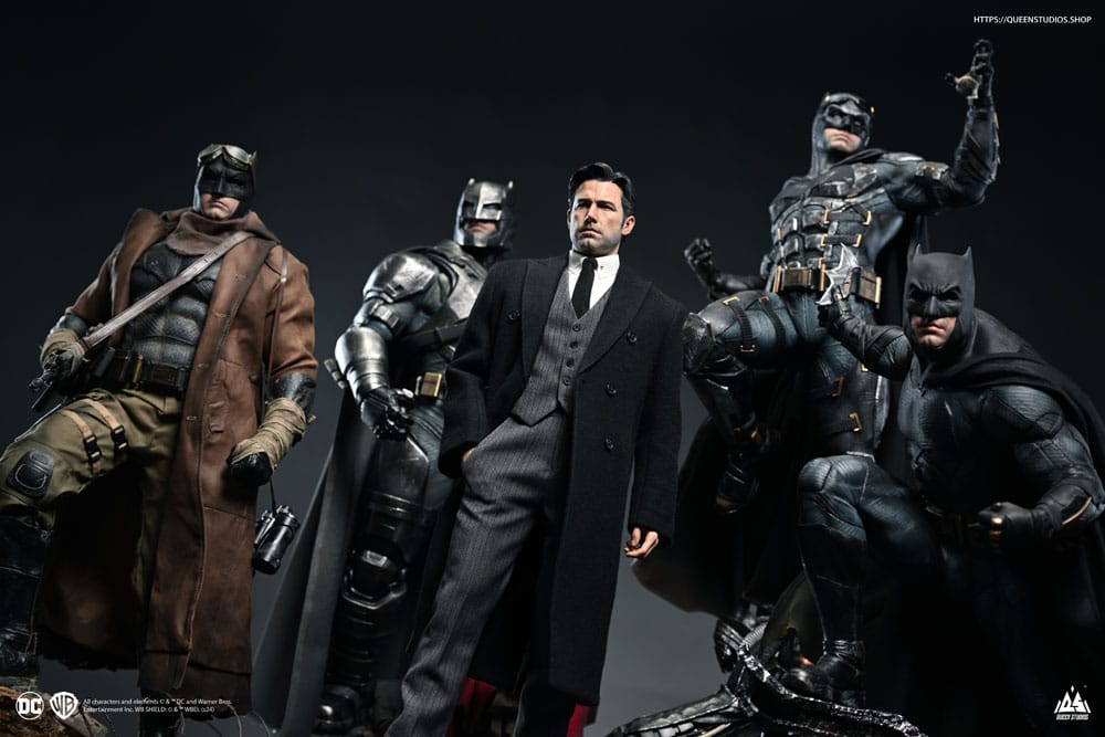 Justice League Statue Bruce Wayne Ben Affleck Queen Studios