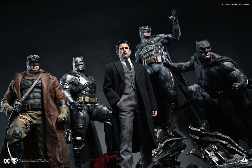 Justice League Statue Bruce Wayne Ben Affleck Queen Studios