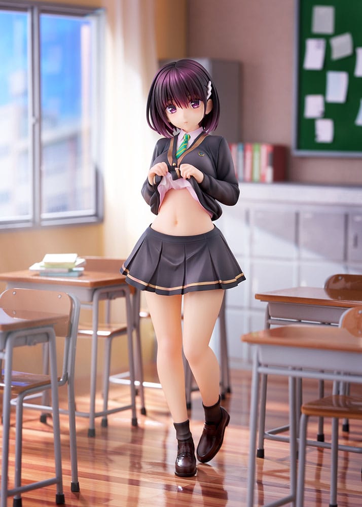 Ayakashi Triangle Statue PVC Suzu Kanade Ques Q