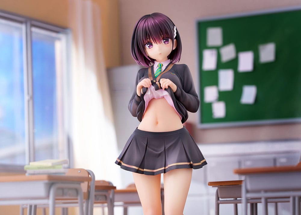 Ayakashi Triangle Statue PVC Suzu Kanade Ques Q