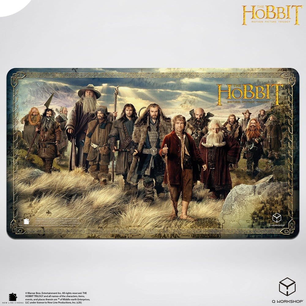 The Hobbit Playmat Thorin's Company Q Workshop