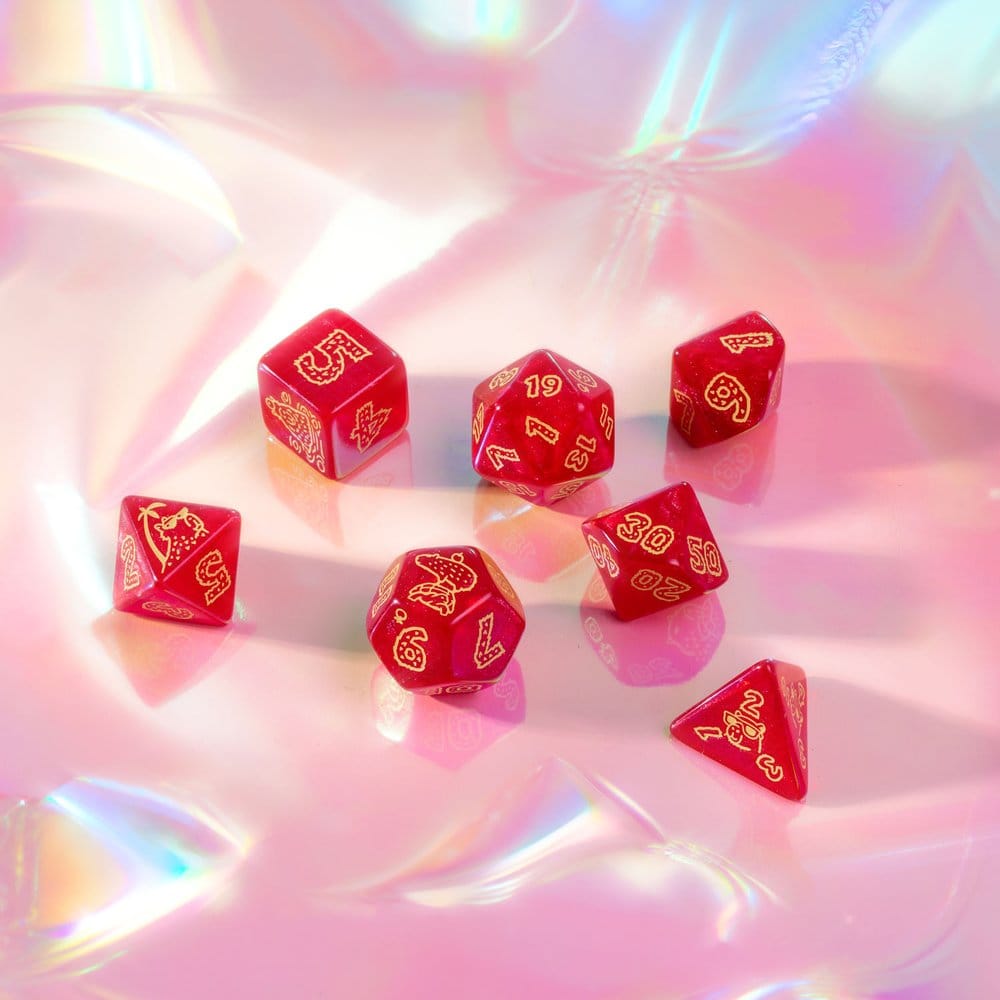 Capybara Dice Set of 7 Chillo Q Workshop