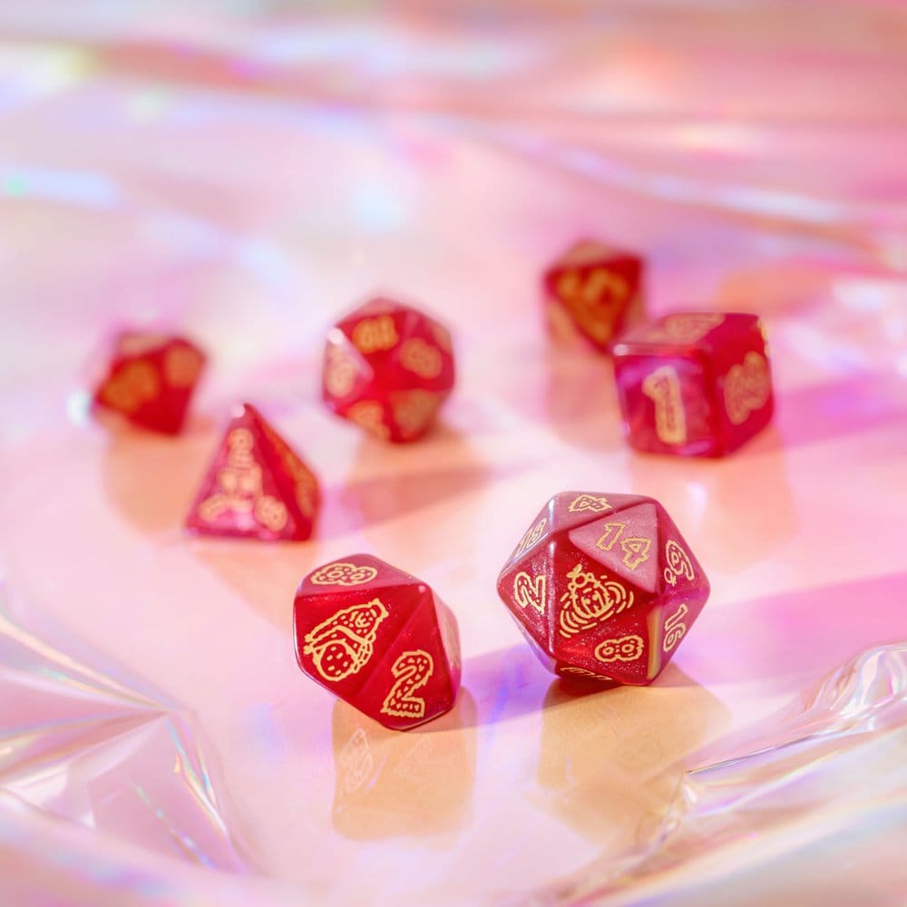 Capybara Dice Set of 7 Chillo Q Workshop